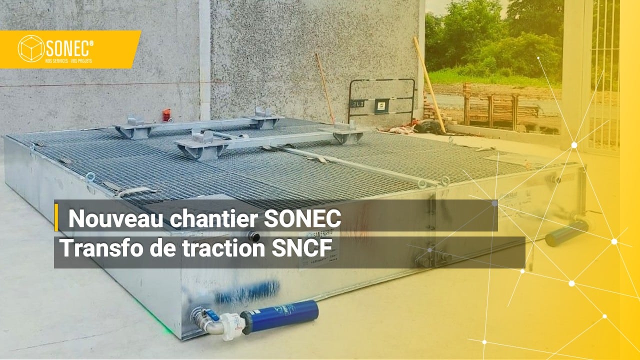Nuevo proyecto de SONEC para un transformador de tracción de la SNCF