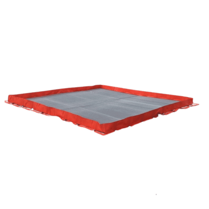 TRFLEX® ECO-MAINTENANCE Flexible storage berm with non-slip grating