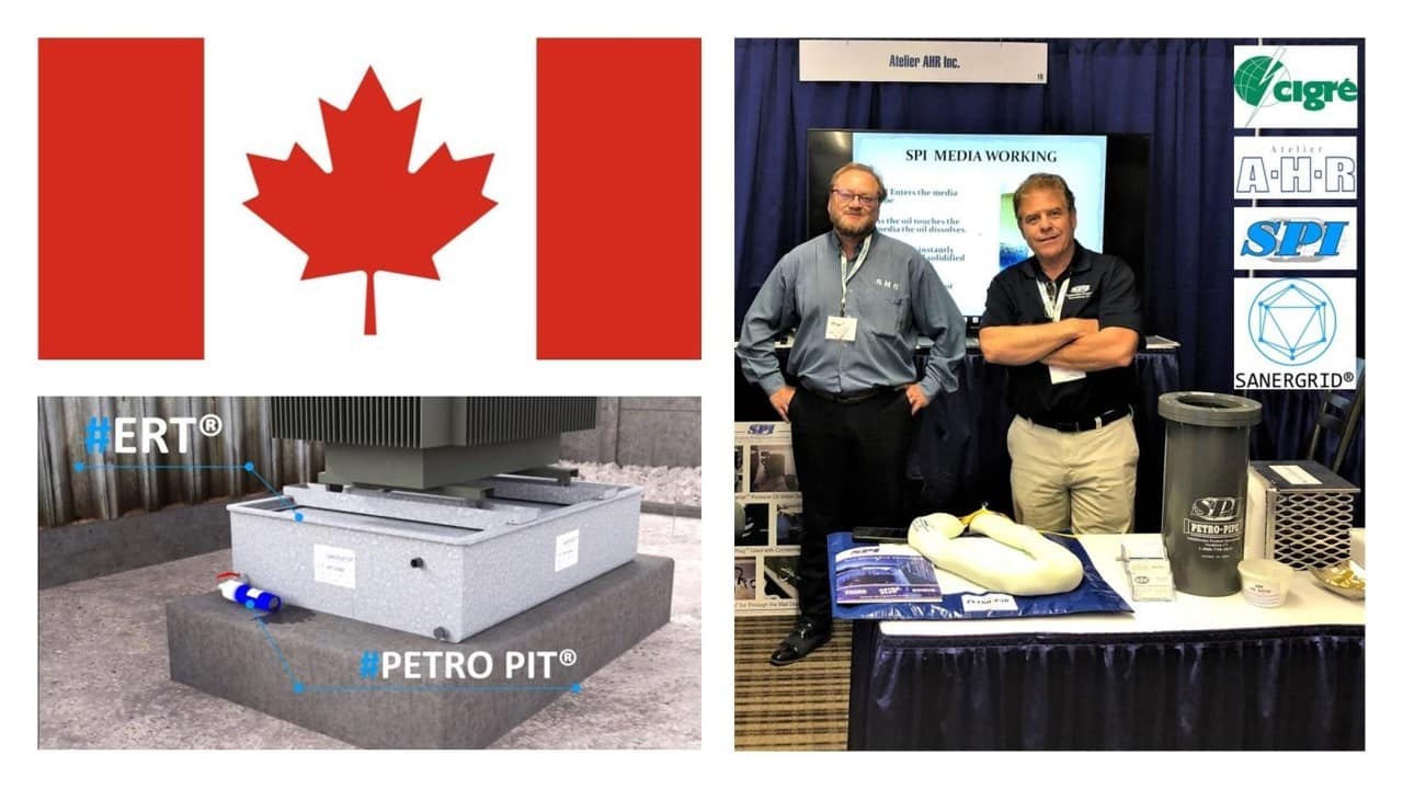 CIGRE 2019 Canadá presentación SANERGRID fardos y mantas cortafuegos y sistema de filtración SPI