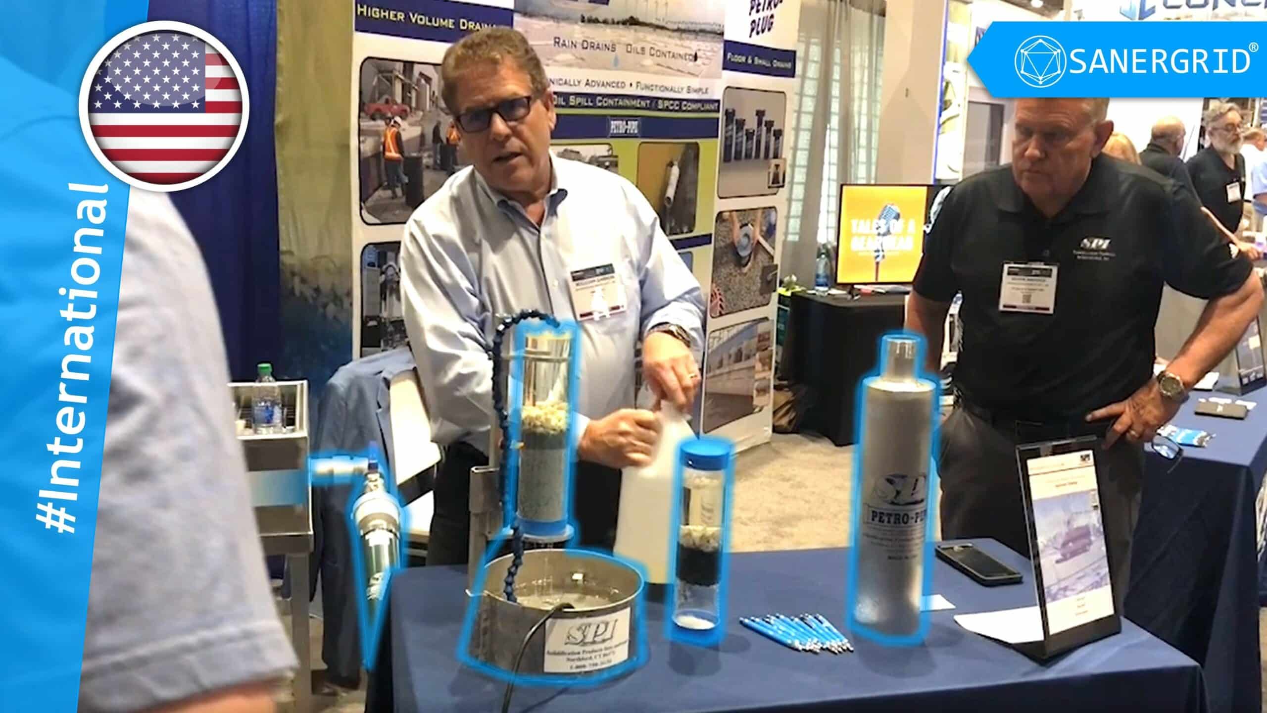 USA: SANERGRID at the IEEE with our partner Solidification Product International, Inc.