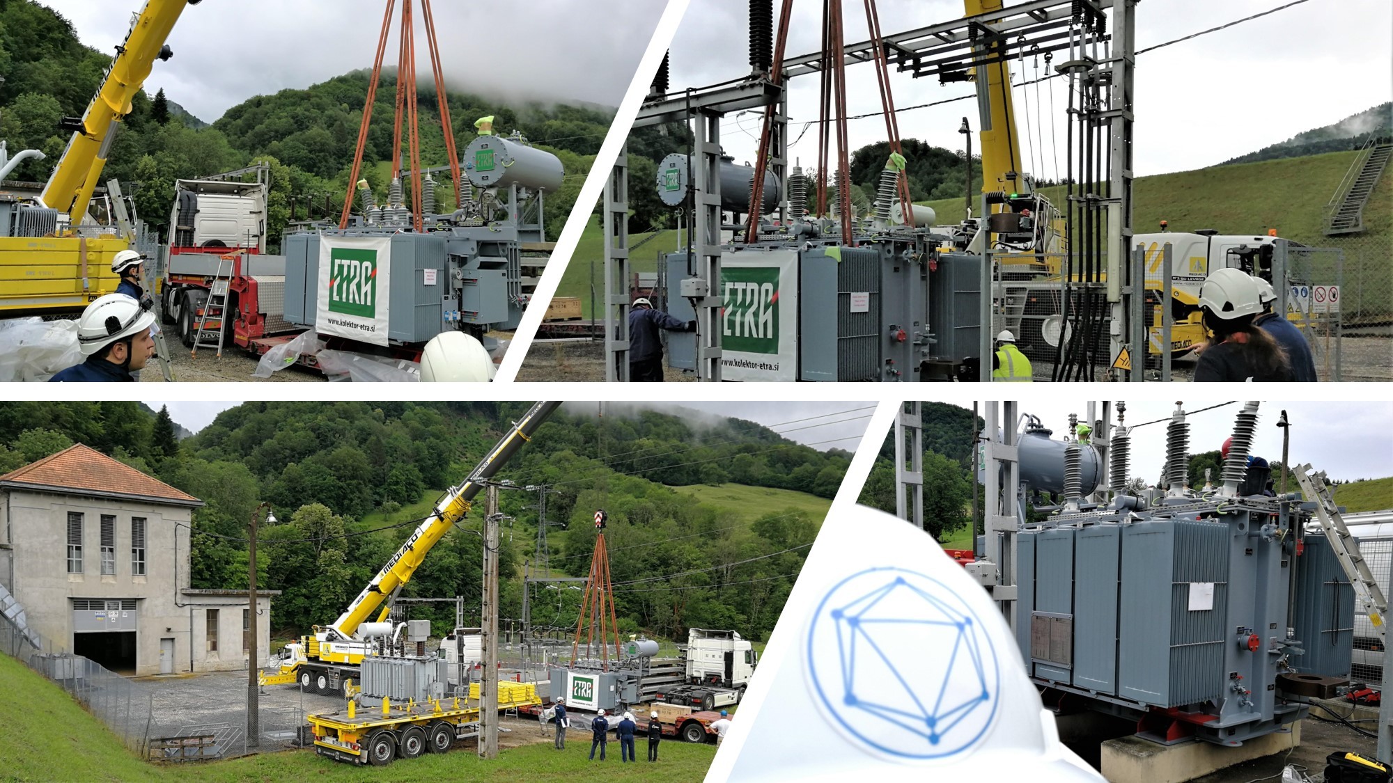 SANERGRID and KOLEKTOR ETRA deliver their first power transformer to EDF