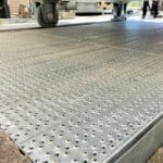 extivoc lhd grating fire blanket for concrete pits tested at CNPP