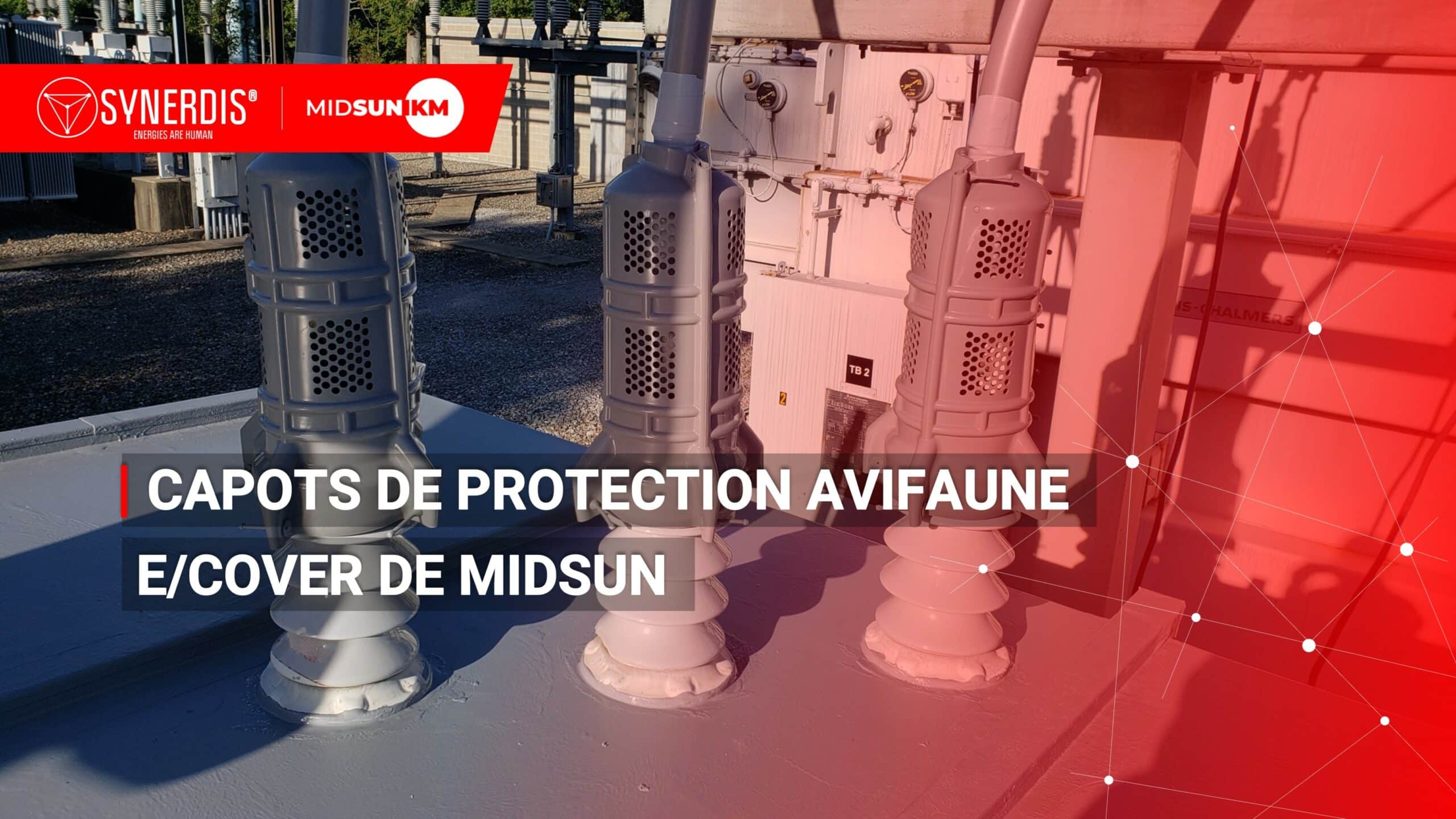 Comment installer les capots pour la protection avifaune de Midsun ?