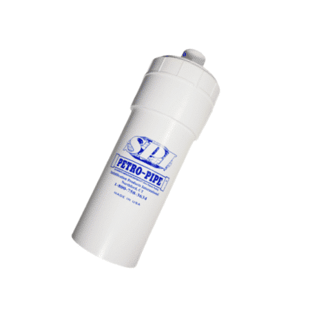 PETRO PIPE PI616-M2 filter cartridge for drainage water from retention tanks contaminated with hydrocarbons, in compliance with the Water Act.