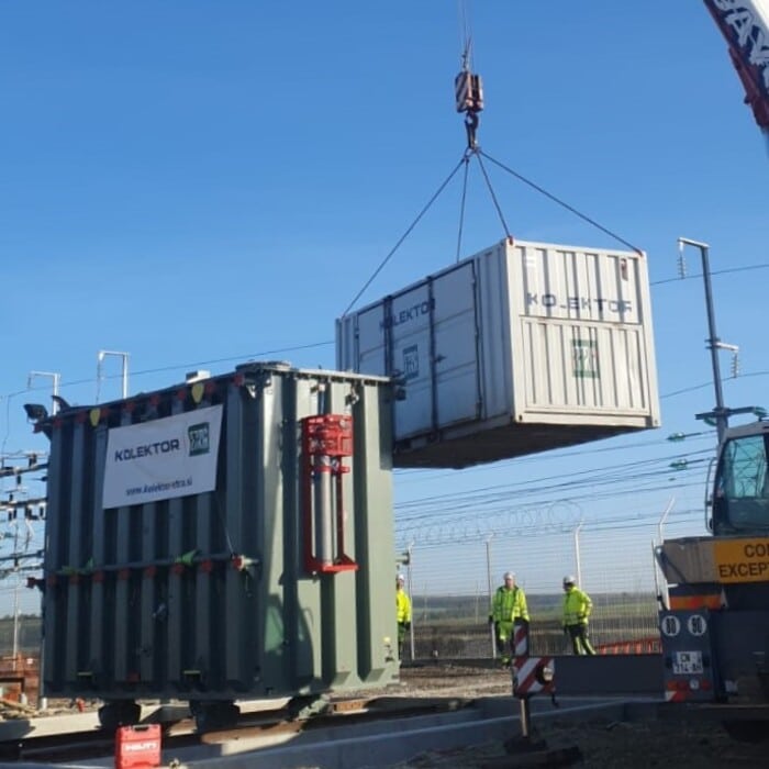 Aceptación e instalación de la máquina de tratamiento de aceite Kolektor ETRA