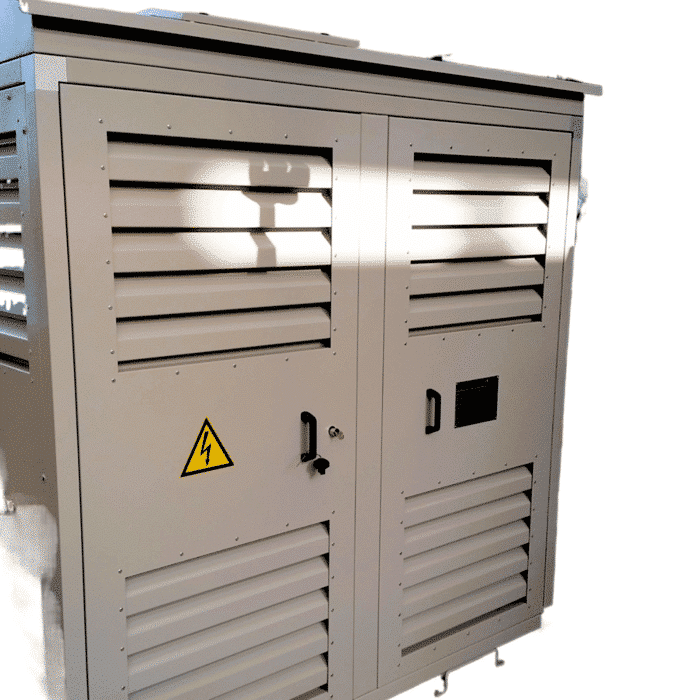 Protection transformateur électrique sec Trafo Elettro pour des applications en semi-extérieur