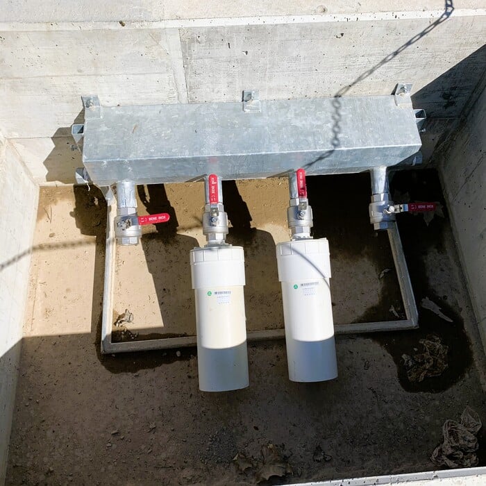 filtration des eaux contaminées aux hydrocarbures en sortie de fosses de rétention transformateur huile 
