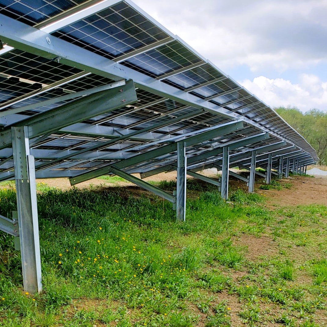 Galvagrid solution de protection complémentaire pour structure portante panneaux photovoltaiques