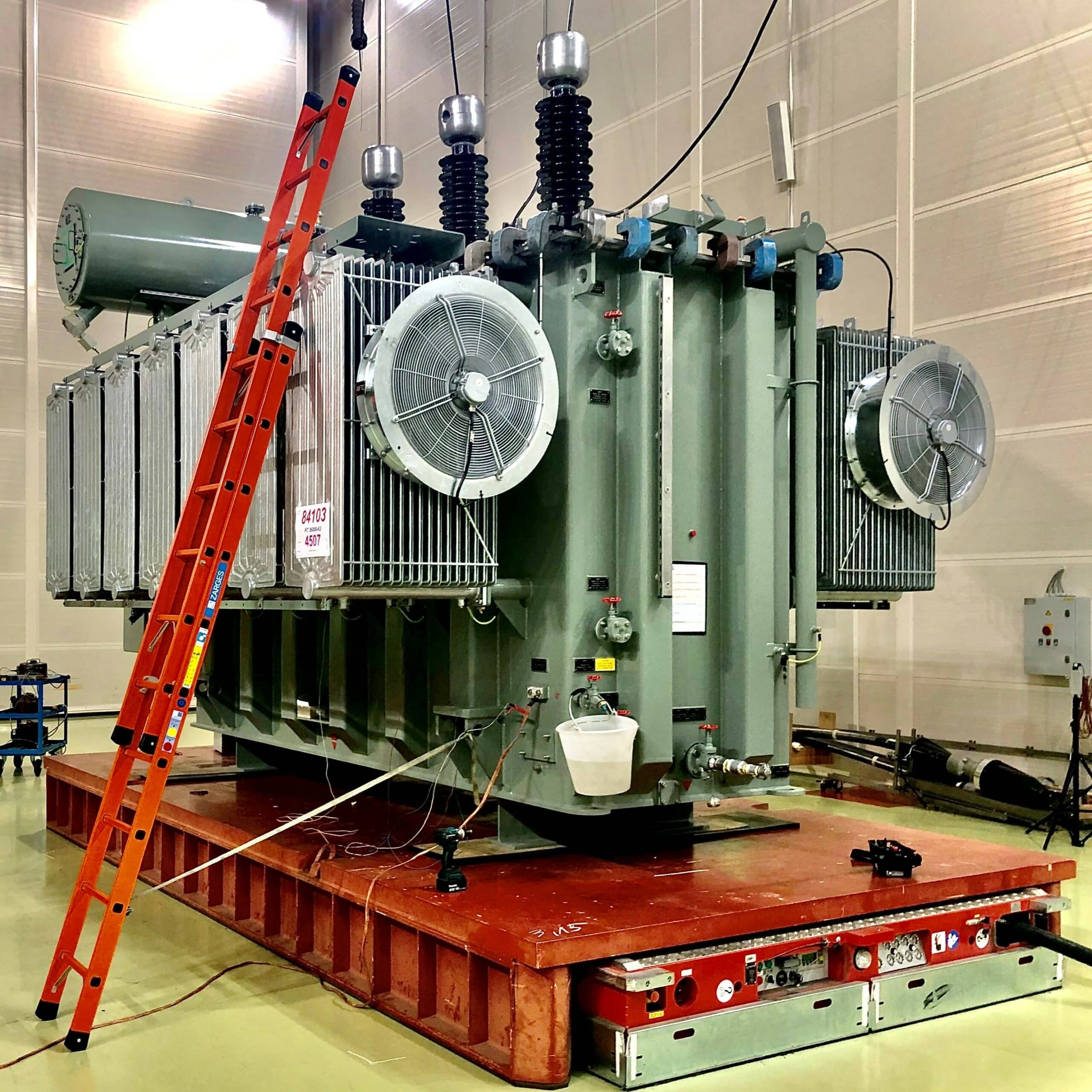 Kolektor ETRA oil-filled power transformers for hydroelectric dams