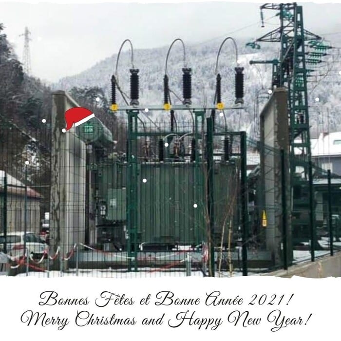 Toute l’équipe SANERGRID / SONEC vous souhaite de bonnes fêtes et une excellente année 2021 !