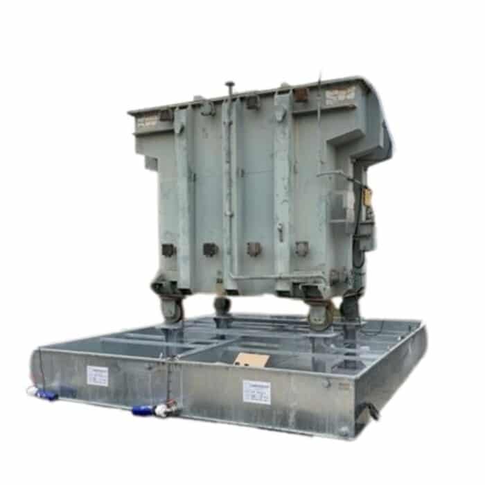 TRT-MODULO modular monoblock containers connected together SNG-FLOW system hot-dip galvanised steel pure power transformers