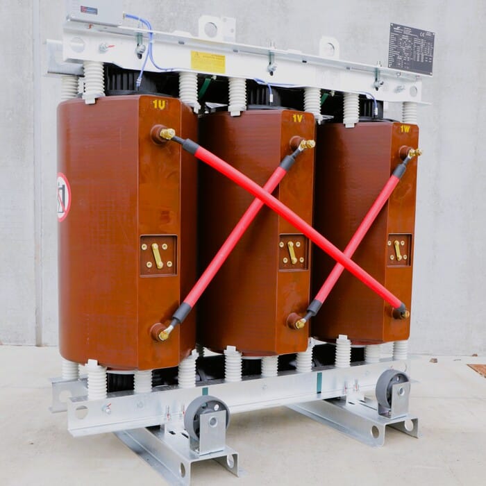 400kVA and 20kV TrafoELETTRO standard dry-type distribution transformers