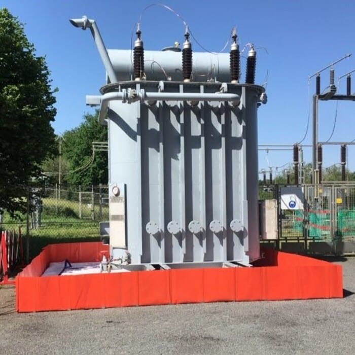 TRFLEX ECO+ temporary storage tank for electrical transformers