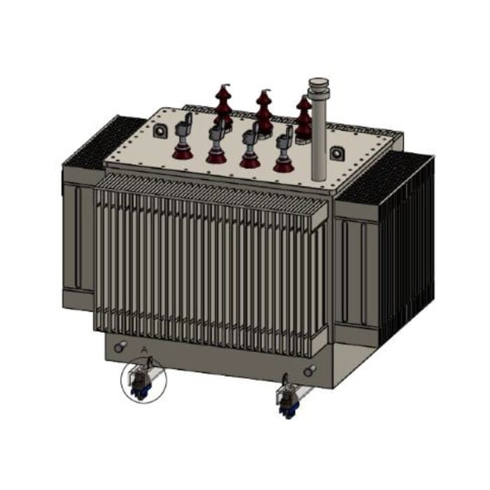 Doble rueda antivibraciones para reducir en un 80% la contaminación acústica de los transformadores eléctricos.