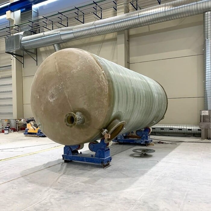 At the end of the manufacturing process, watertightness is tested in the factory by applying negative pressure to the double wall of each DEPOSIT® pit.