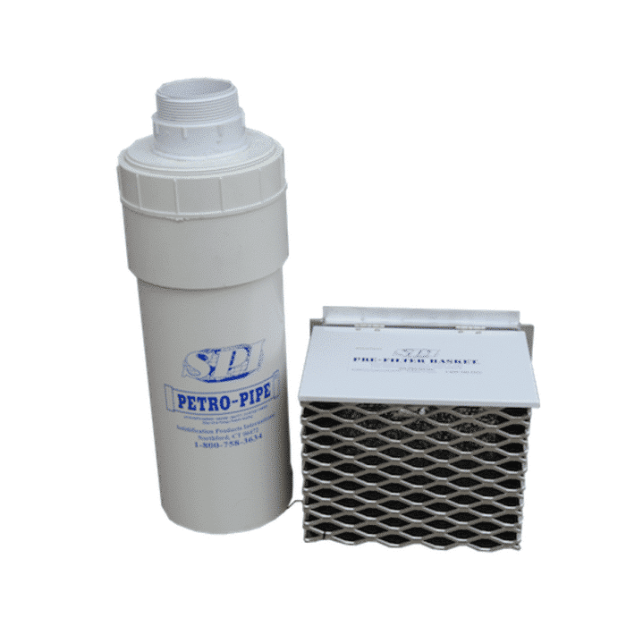 PFB Cage de préfiltration pour cartouches PETRO-PIPE