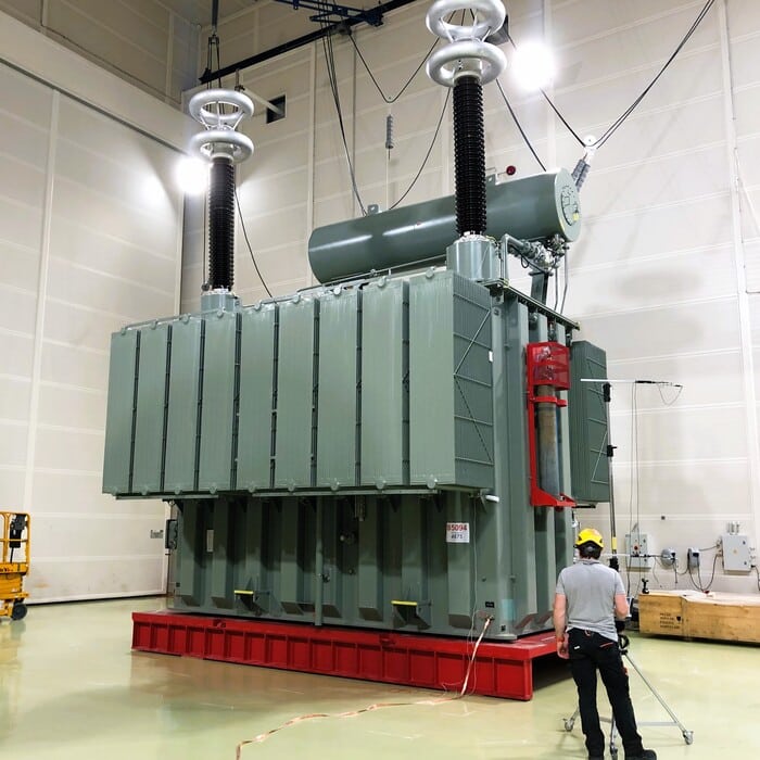 Kolektor ETRA transformer and factory tests carried out by SONEC