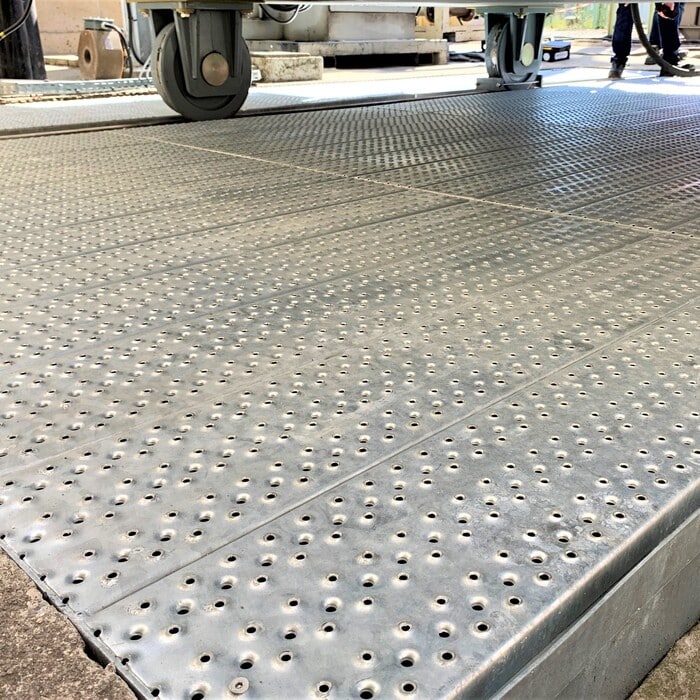 couverture coupe-feu a caillebotis extivoc lhd pour fosses béton testé au CNPP 