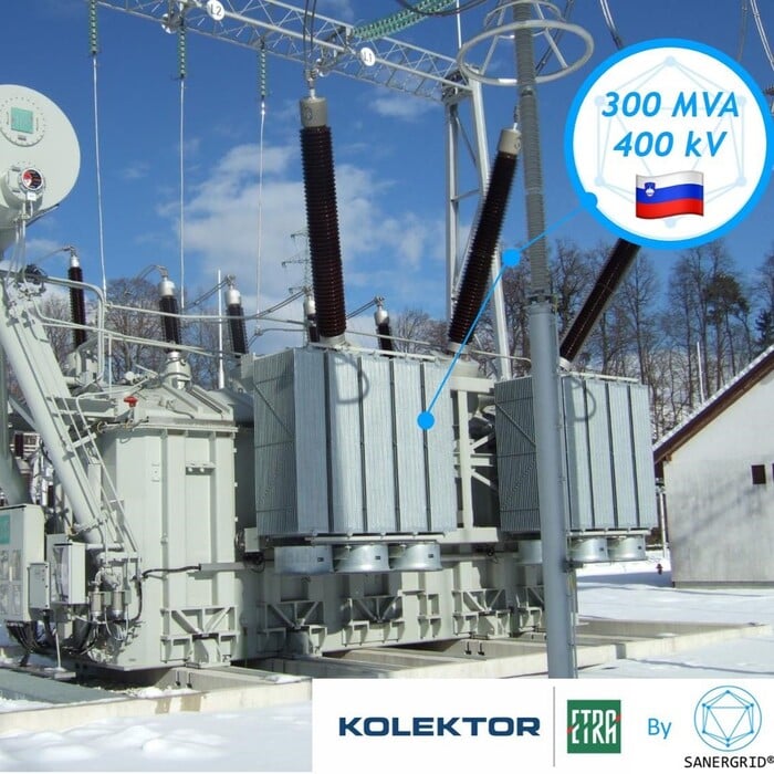 Oil-filled power transformers from 10 to 500 MVA and up to 420 kVA for hydroelectric power stations