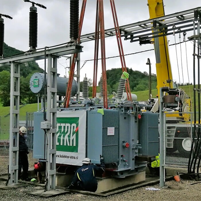 Transformateurs électriques à huile de 10 à 500 MVA et jusqu’à 420 kVA pour les sous-stations électriques