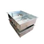 TRT-W drip tray compliant with electrical installation standards NF-C13-100 NF-C13-200 NF-EN-61936