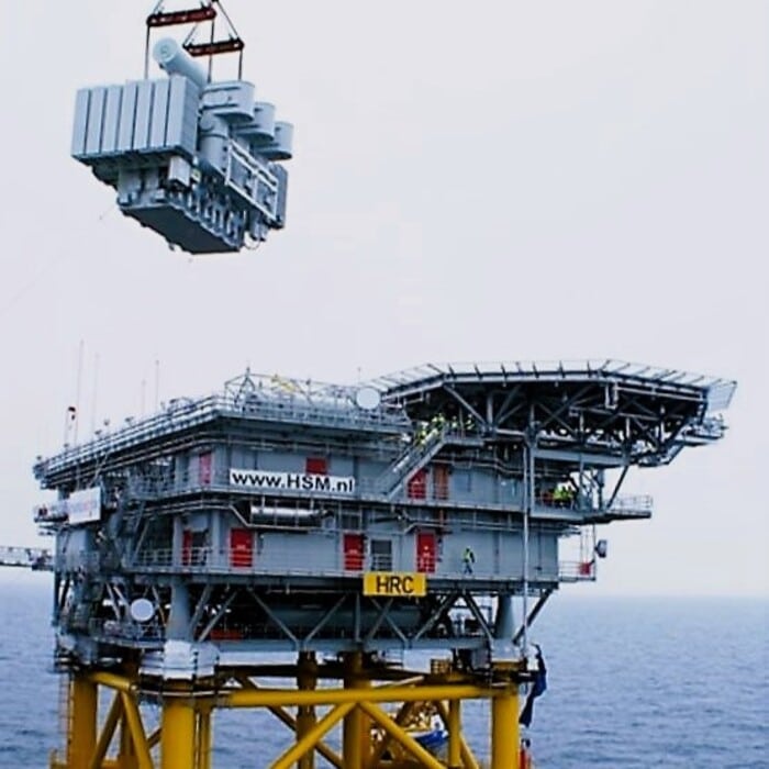 trasformatori elettrici in olio minerale da 2000 MVA e 115 kV per parchi eolici offshore
