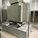 Bac de rétention anti-feu en acier galvanisé à chaud pour transformateur électrique à huile risque incendie