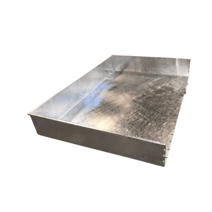 SANERGRID BDRG bandejas de acero desmontables 1 panel frontal desmontable