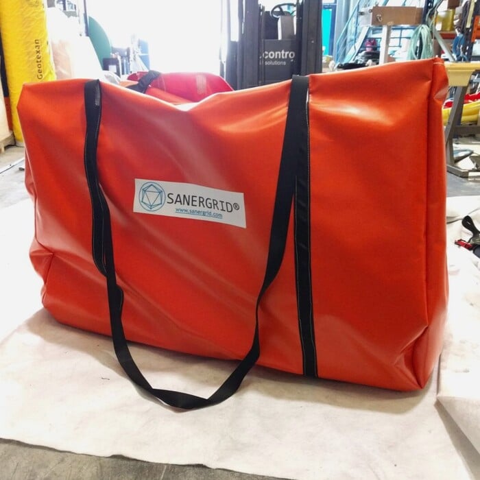 Transport bag for TRFLEX ECO flexible storage berm