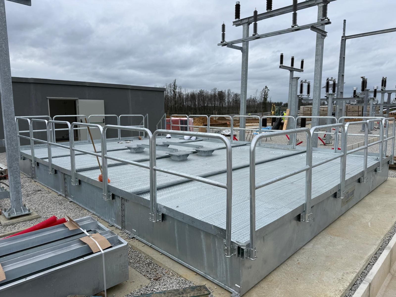 Modular TRT LHD Fire Protection for Transformers