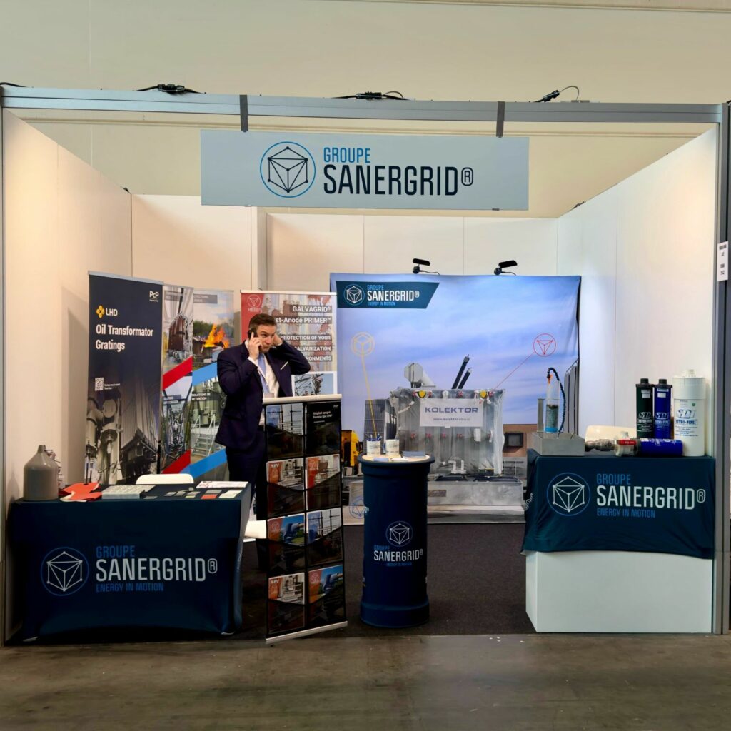 SANERGRID stand at the KEY Expo 2026 with our partners DISHELEC and PCP who came to visit us