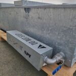 Scatola rigida anti-distruzione (B.R.A.D.) in lamiera piegata per la protezione dei sistemi di drenaggio delle acque piovane PETRO PIT 401 o PI616M2