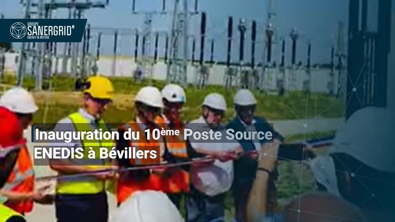 Inauguration of Enedis Express Substation in Bévillers