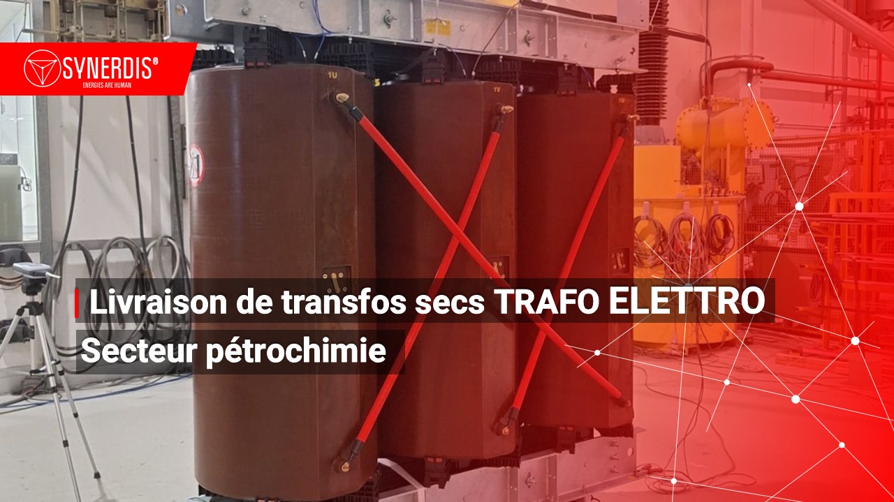 Réception usine d’une série de 6 transformateurs secs enrobés spéciaux chez TRAFO ELETTRO SRL