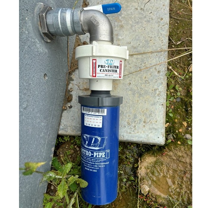 Complete PETRO-PIT 401® hydrocarbon filtration system compliant with the French Water Act